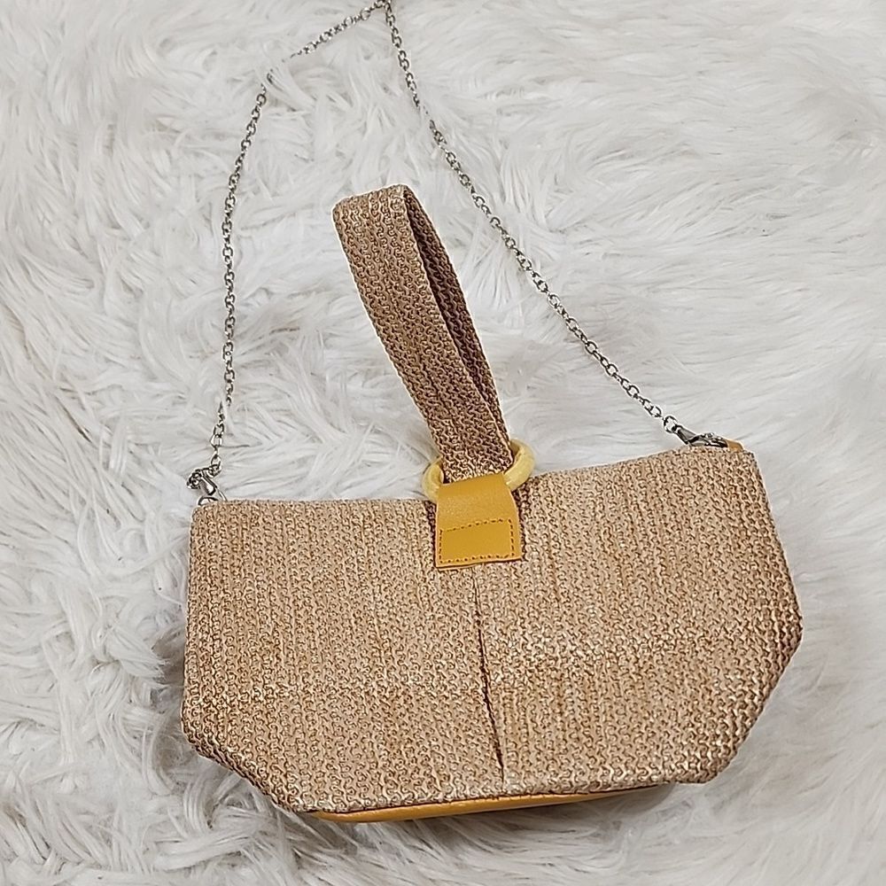 Straw Crossbody Clutch bag